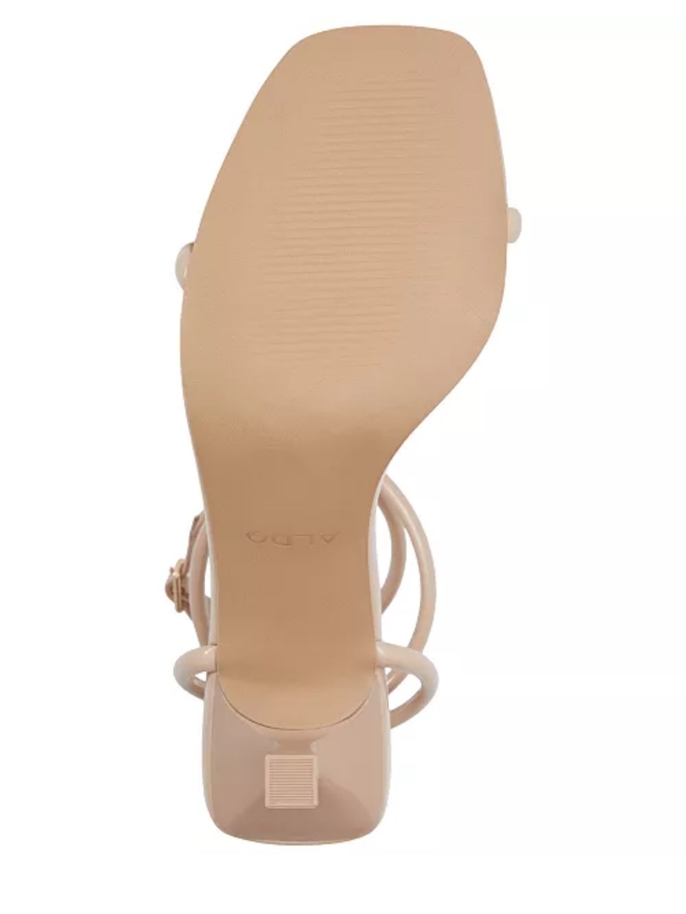 NEW ALDO DIME ANKLE STRAPPY SANDAL IN BONE WOMENS 7 - Picture 5 of 17